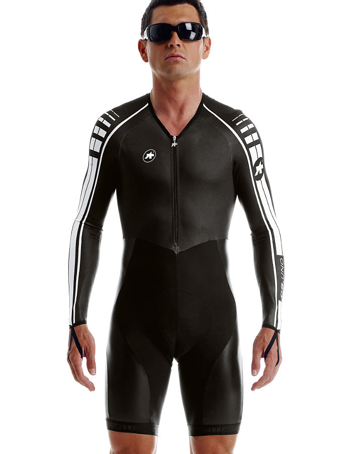 ASSOS Chronosuit cS Uno White-Black – Black