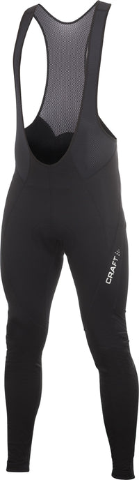 Craft Mens Performance Storm Bib Tights with Chamois – Black