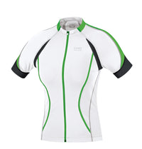 Gore Bike Wear Oxygen FZ Lady Jersey - 2013 – White/Green