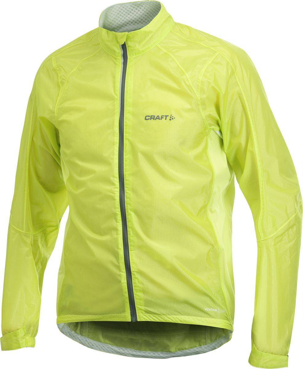 Craft Performance Rain Jacket - Men's – Yellow/Amino
