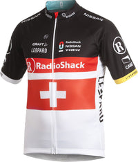 Craft Radioshack Nissan Replica Jersey - Swiss National – White/Black/Red