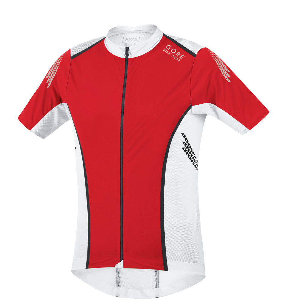 Gore Bike Wear Xenon S Jersey - Red/White – Red/White