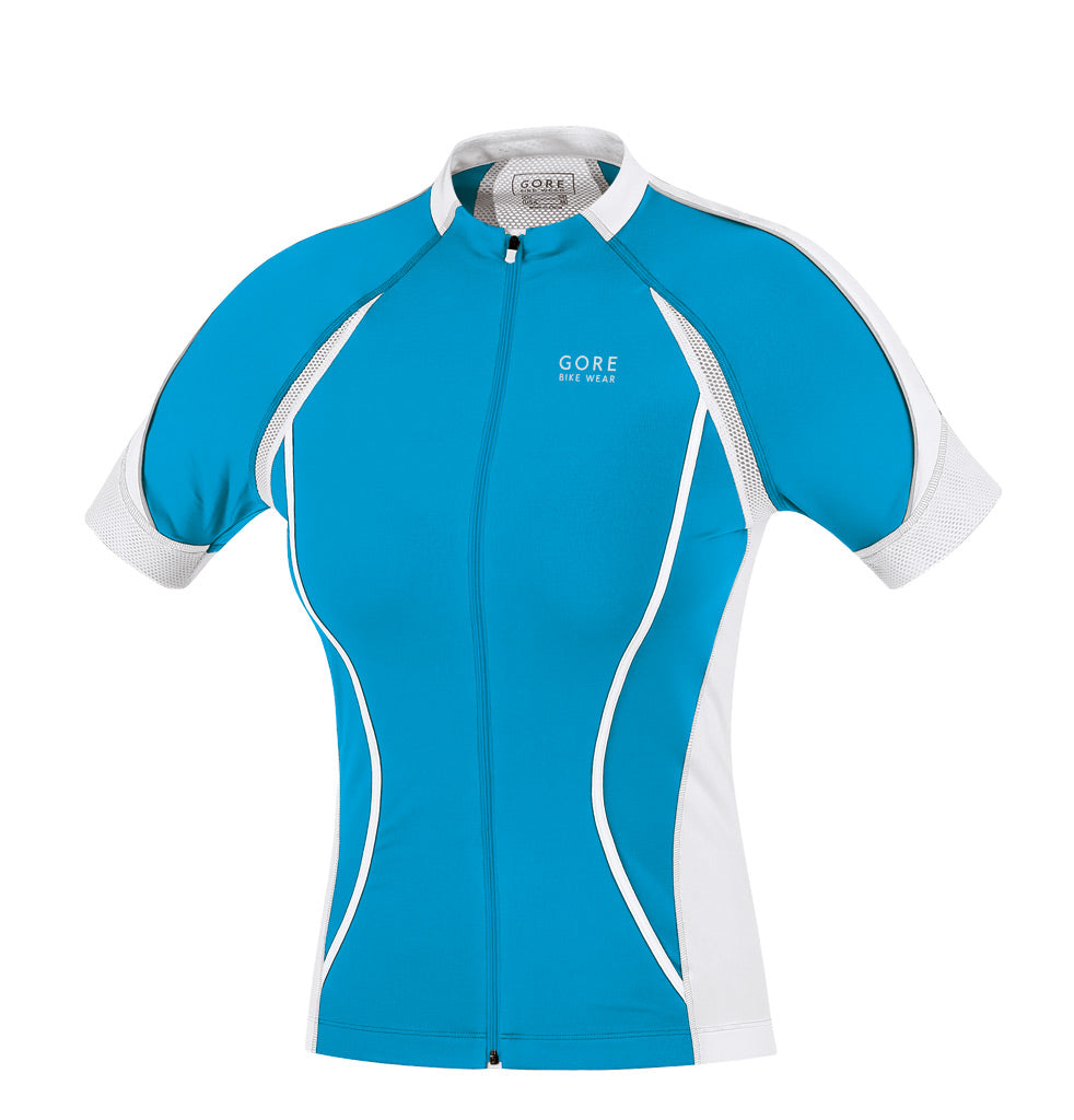 Gore Bike Wear Oxygen FZ Lady Jersey - Pool Blue/White – Pool Blue/White