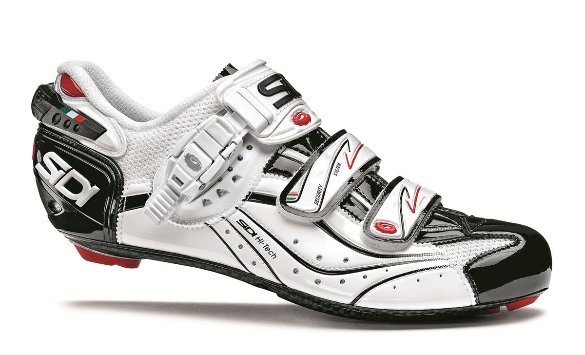 Sidi Genius 6.6 Vent Carbon - White/Black – White/Black