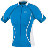 Gore Bike Wear Oxygen FZ Lady Jersey - 2013 – Waterfall Blue/White