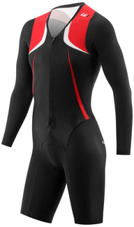 Louis Garneau Elite Course Body Suit – Black/Red