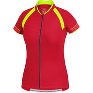 Gore Bike Wear Power 3.0 Lady Jersey – Red/Neon Ylw