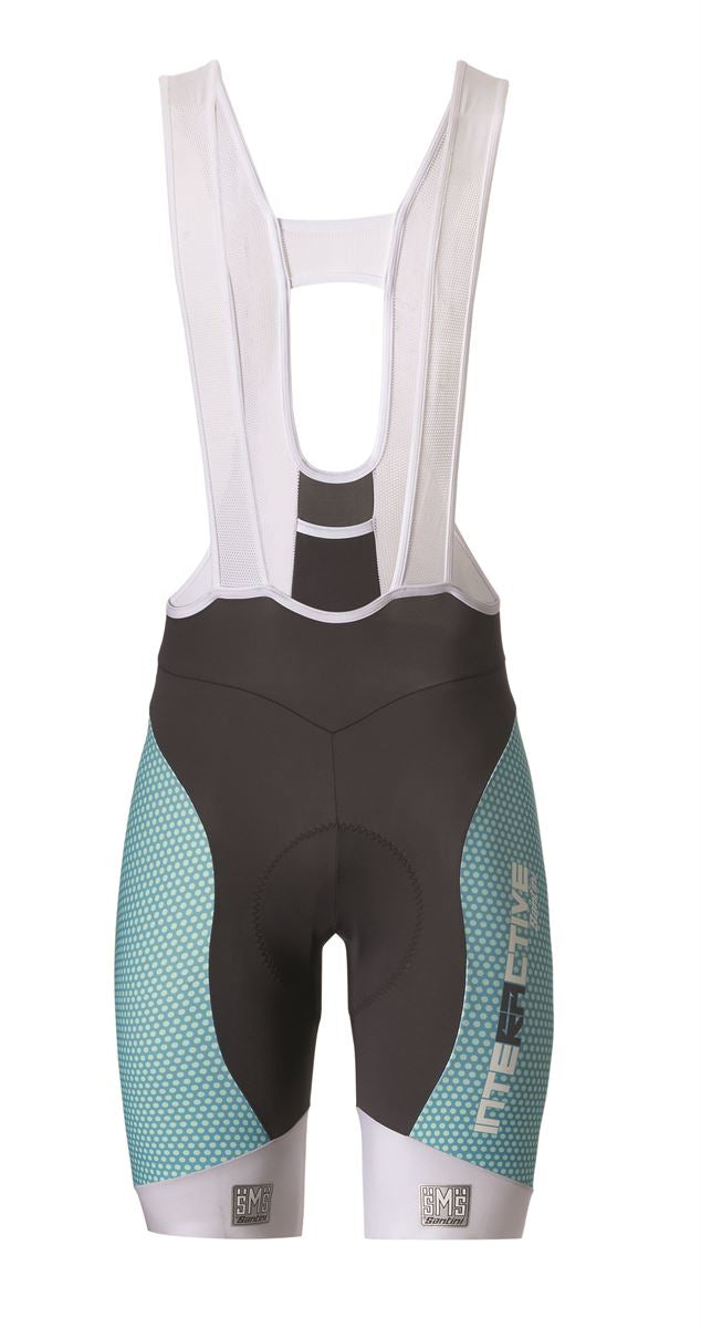 Santini Interactive Aero Bib Short – Titanium