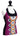 Moxie Oveta T-Back Jersey – Violet/Orange/Blk