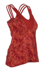 Club Ride Phoenix Women's Top – Red/Orange