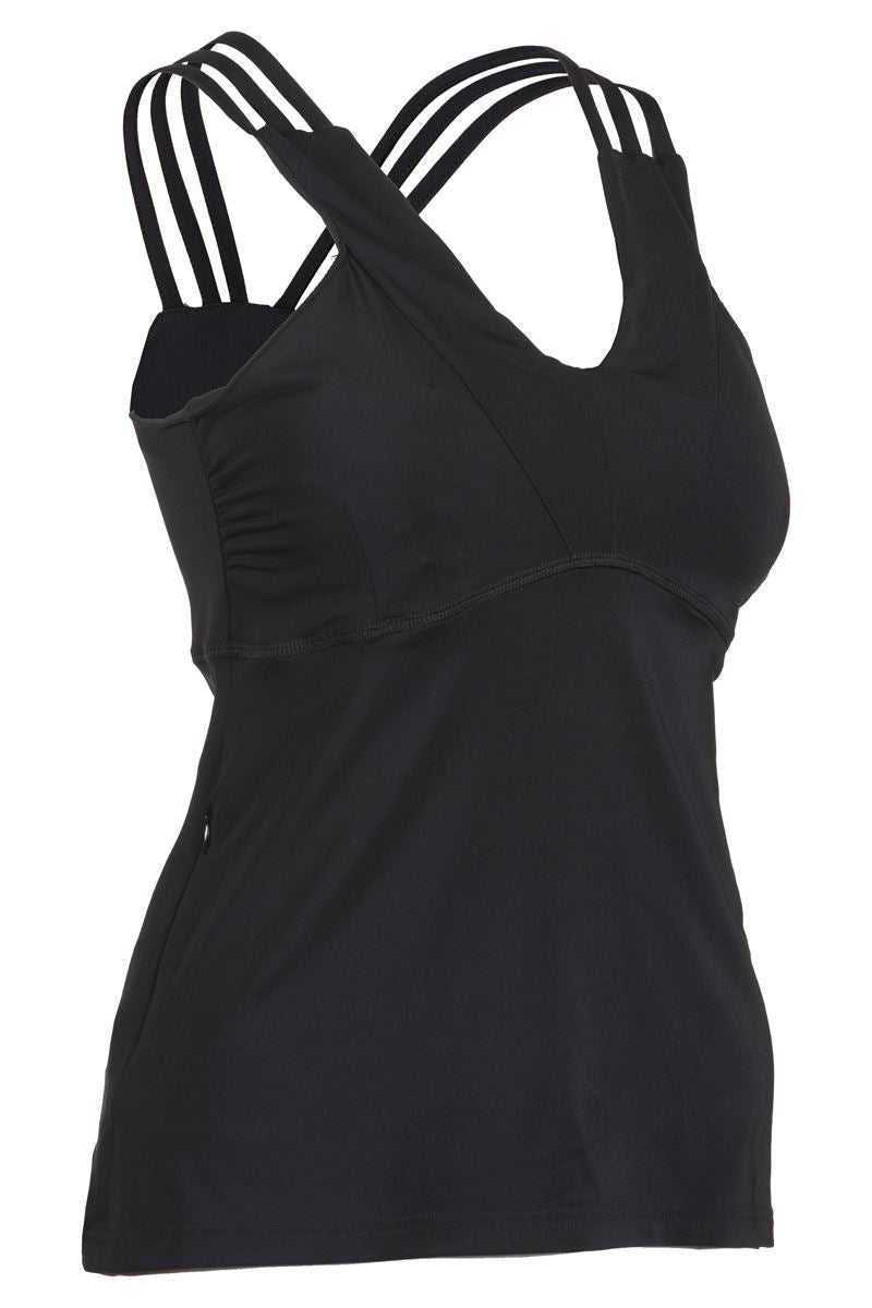 Club Ride Phoenix Women's Top – Black