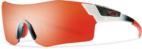 Smith Optics Pivlock Arena Max Sunglasses- White/Red