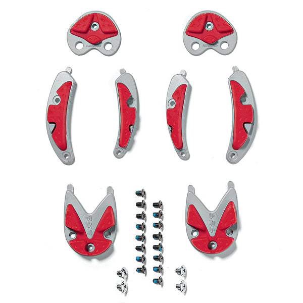 Sidi SRS Dragon Carbon Soles - Red/Grey – Red/Grey