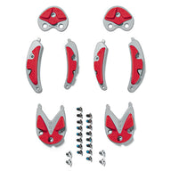 Sidi SRS Dragon Carbon Soles - Red/Grey – Red/Grey