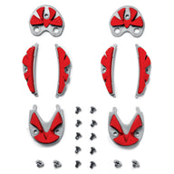 Sidi Drako Carbon SRS Soles - Grey/Red – Grey/Red