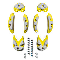 Sidi SRS Soles for newer Spider Carbon Shoes- Ylw/Gray – Brite Ylw/Gray