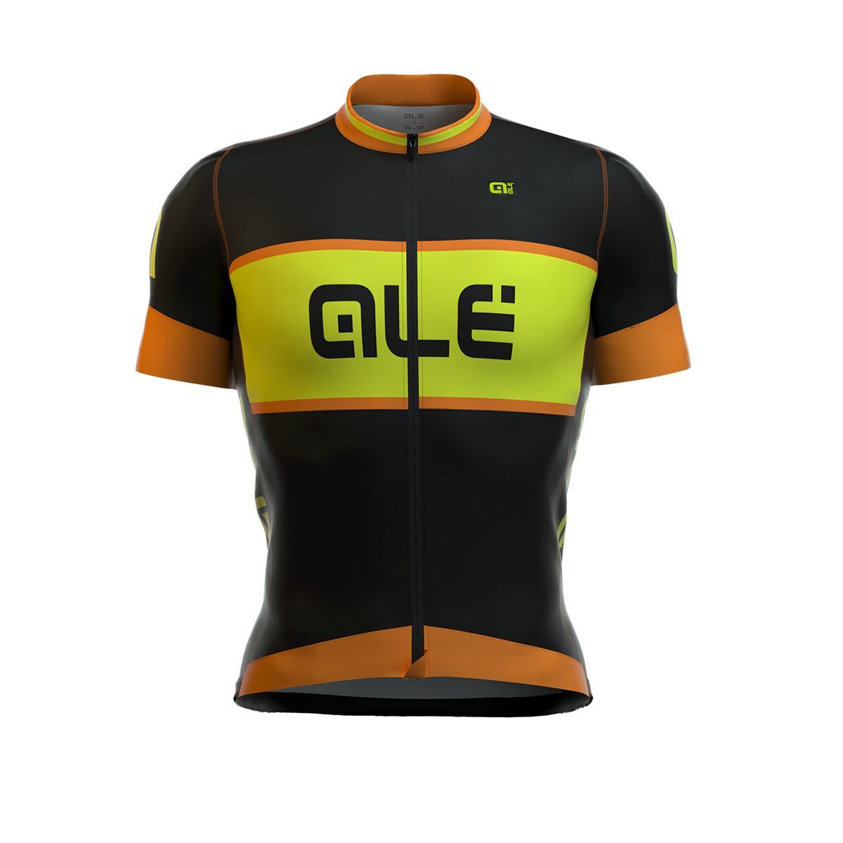 Alé R-EV1 Master 2016 SS Jersey – Blk/Wht/Orange Flou