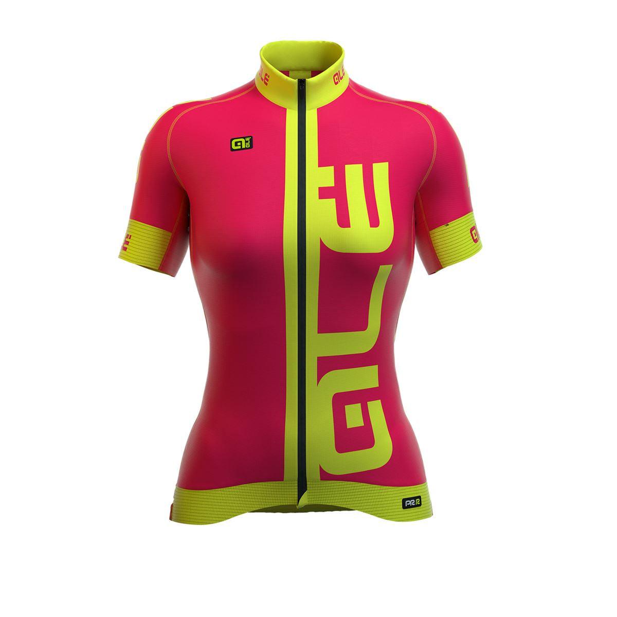 Alé PRR Arcobaleno SS Jersey - Women's – Strawberry/Ylw Fluo