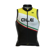 Ale Triathlon Elba Sleeveless Jersey – Yellow Fluo/Blk