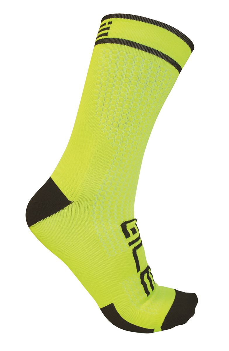 Alé Summer Power Socks – Ylw Fluo/Blk