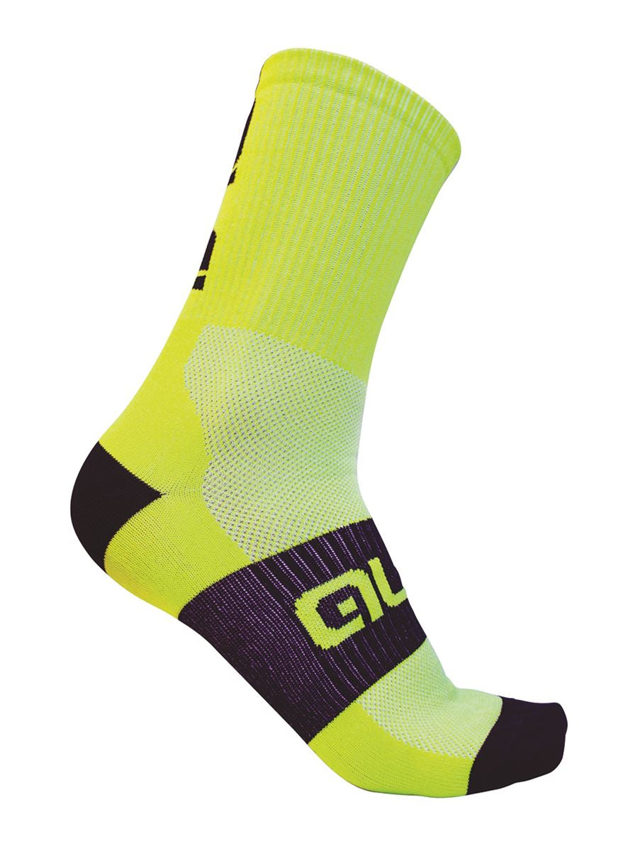 Alé Summer Air Light 10 Socks – green fluo/blk