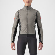Castelli Alpha RoS 2 Jacket – nickel gray/black reflex -black