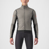 Castelli Alpha RoS 2 Jacket – nickel gray/black reflex -black