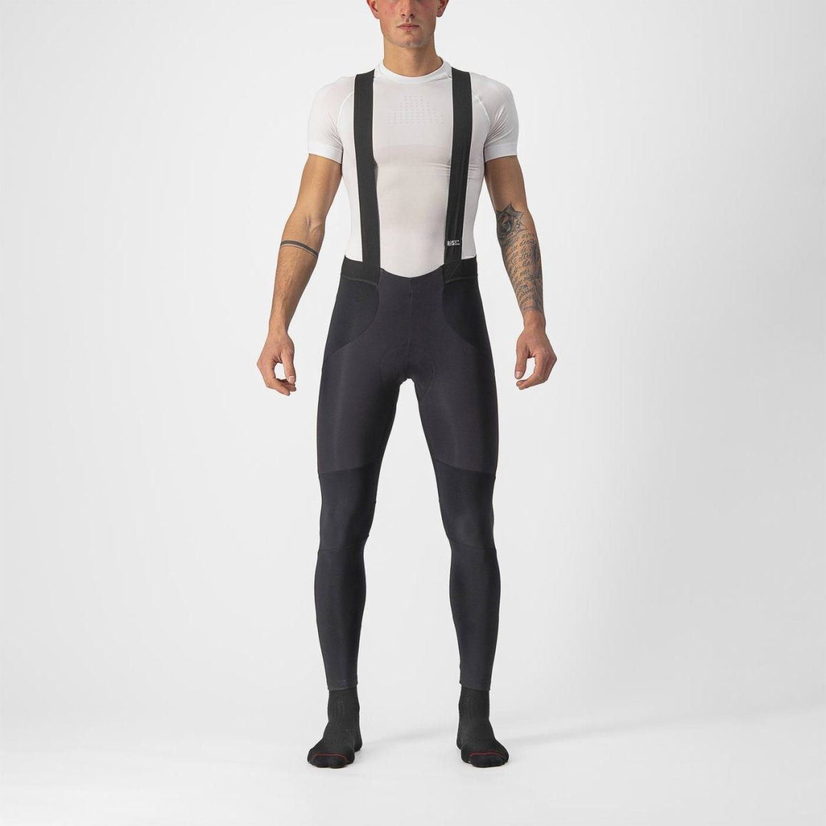 Castelli Sorpasso RoS Bibtight – Black Red