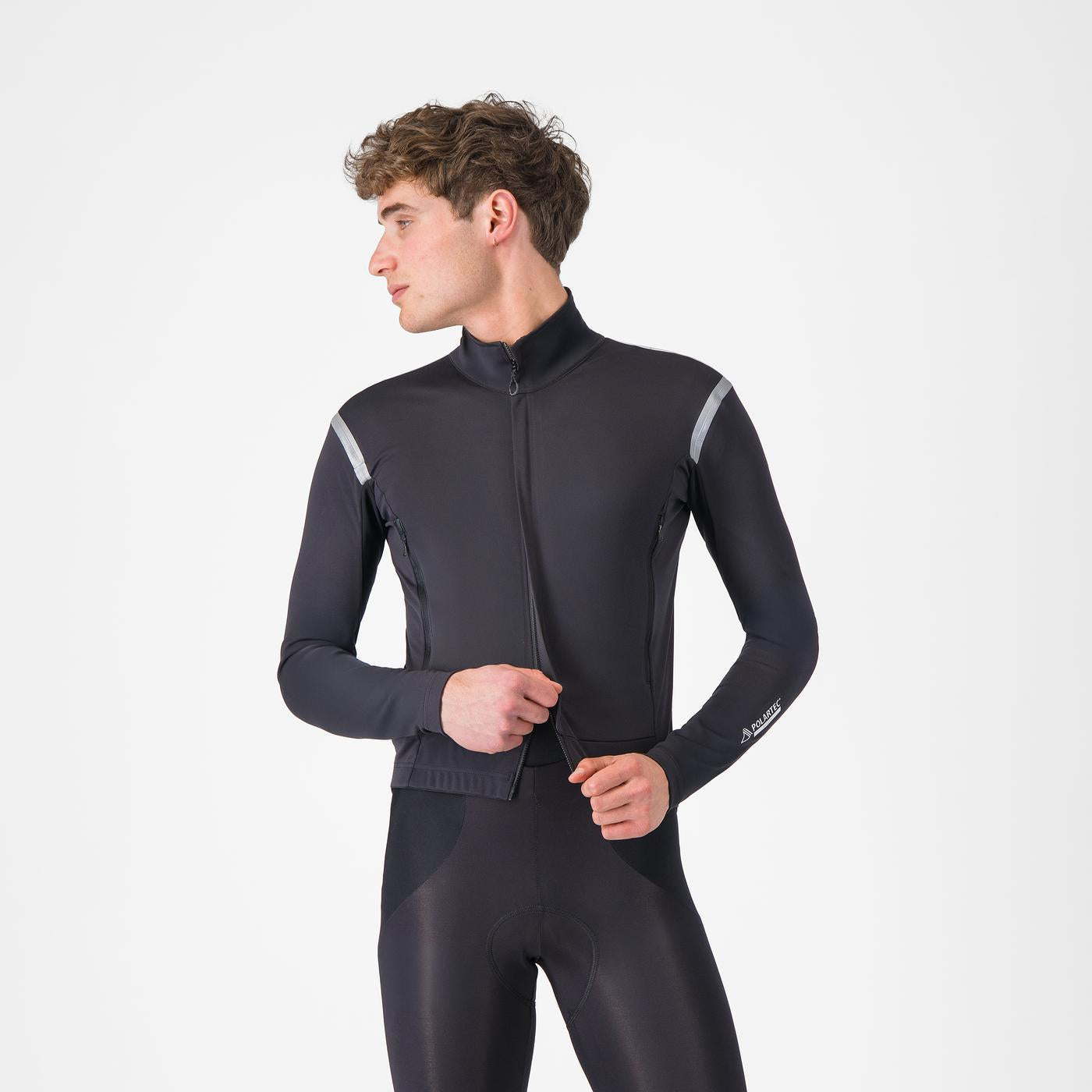Castelli Perfetto RoS 3 Jacket – light black/silver reflex