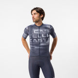 Castelli Stratus Logo Jersey – Twilight blue/Winter sky
