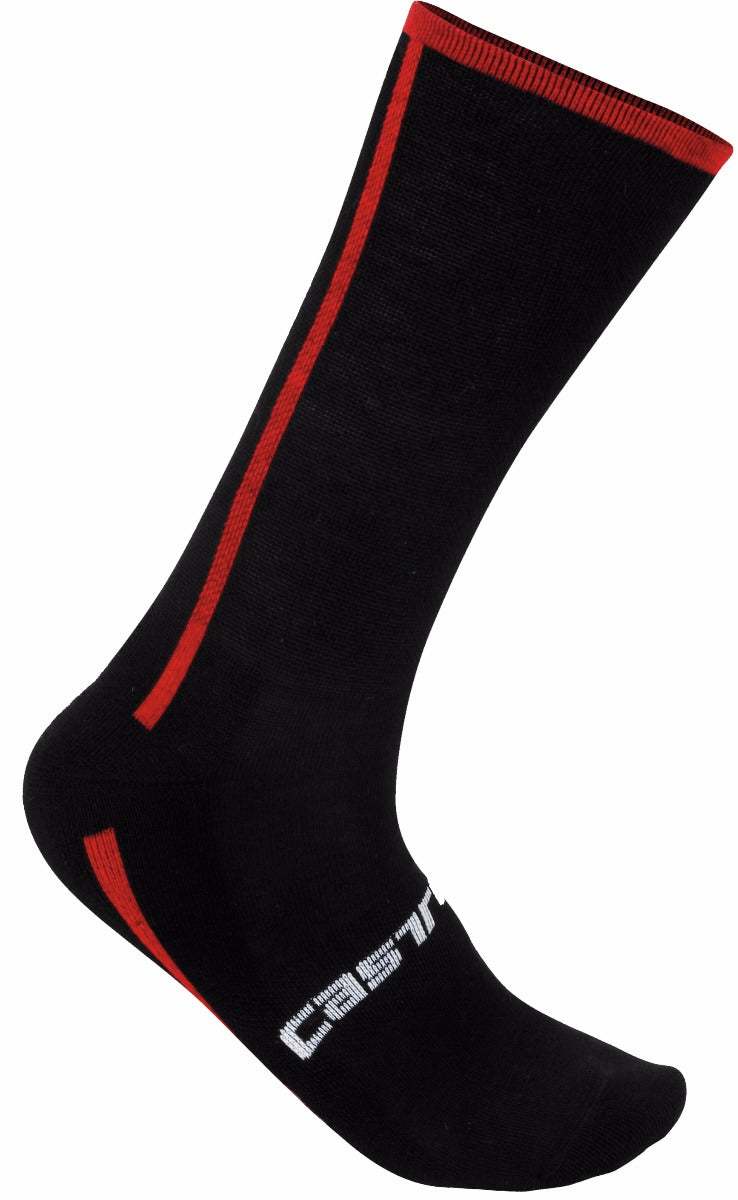 Castelli Venti Sock – Black/Red