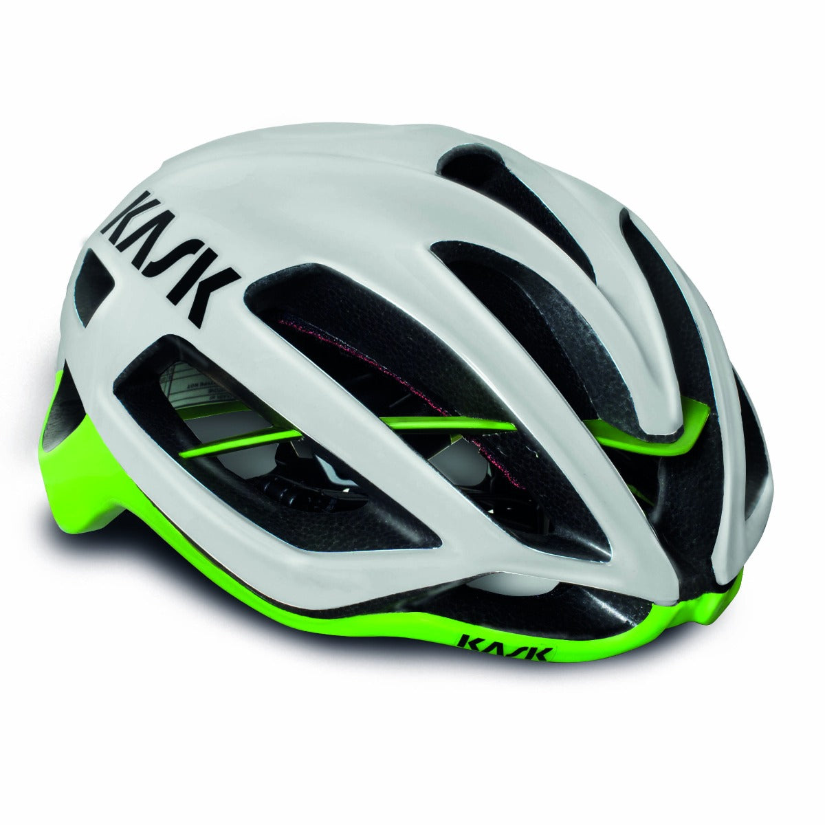 Kask Protone Helmet – White/Lime