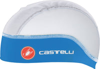Castelli Summer Skullcap – White/Drive Blue