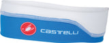 Castelli Summer Headband – White/Drive Blue