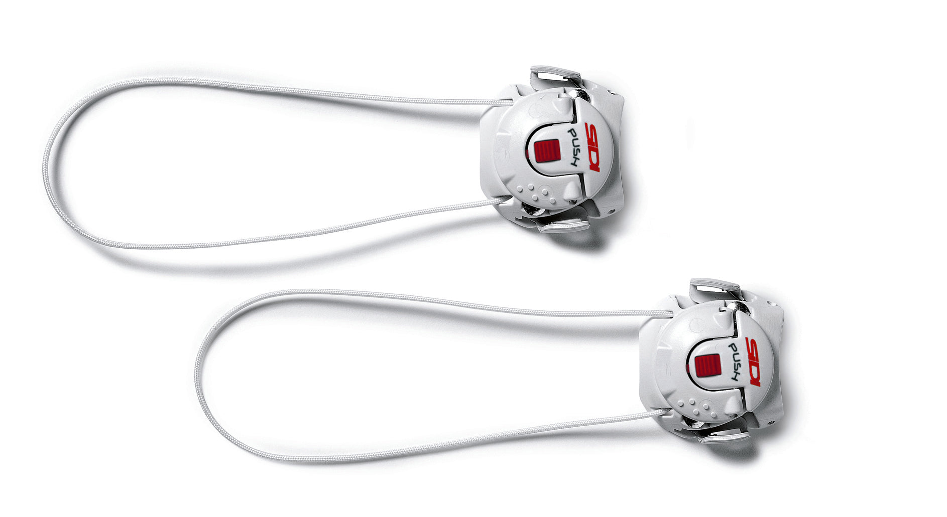Sidi Techno 3 Push Button Release Tensioners – white