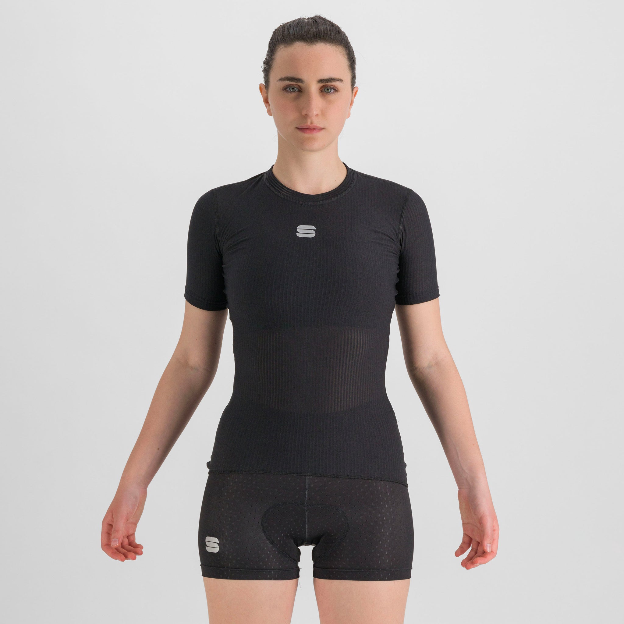 Sportful Bodyfit Pro Woman Baselayer Short Sleeves – Black
