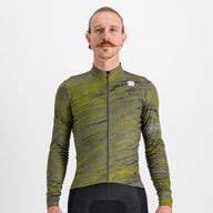 Sportful Cliff Supergiara Thermal Jersey – beetle guacamole black