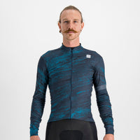 Sportful Cliff Supergiara Thermal Jersey – galaxy blue berry blue black