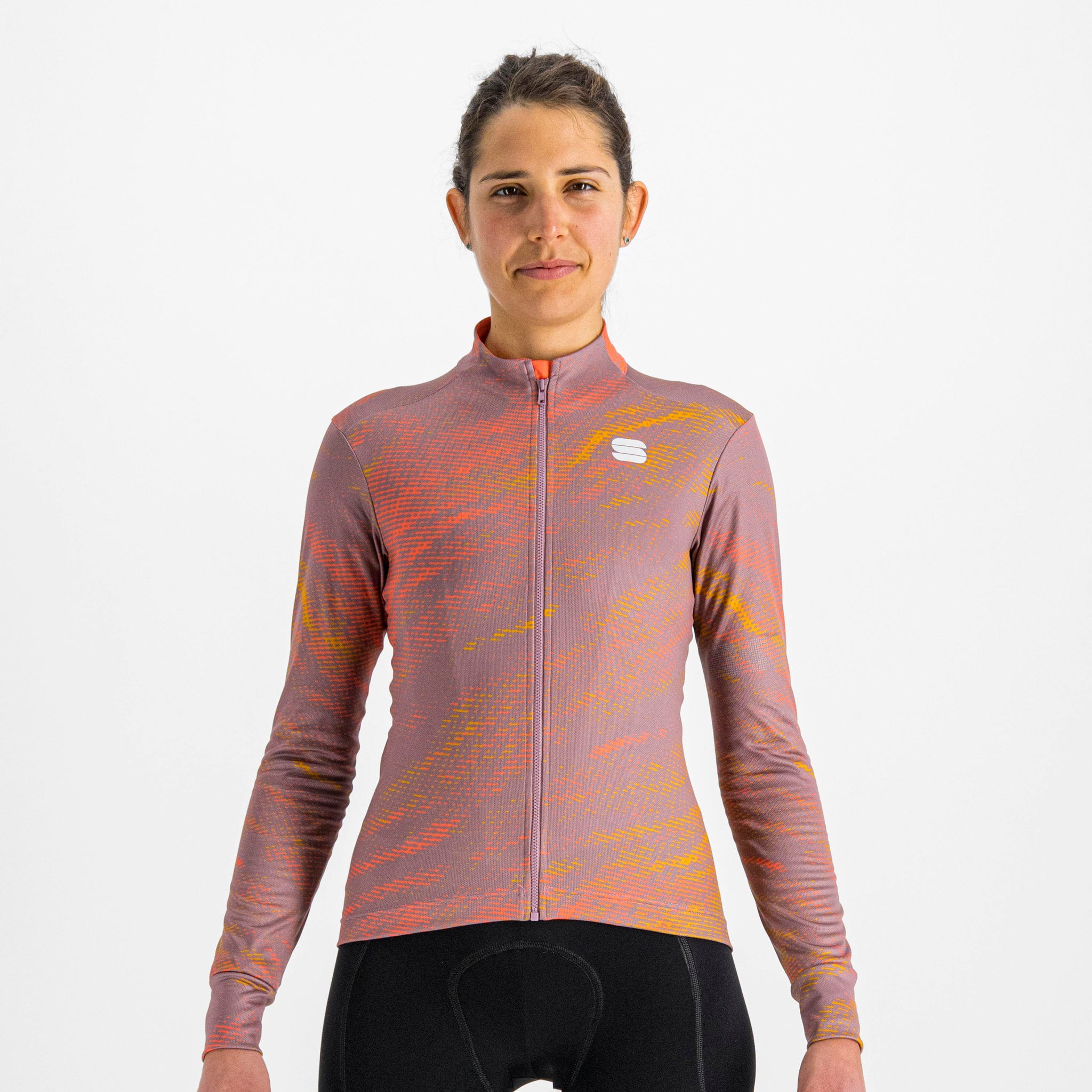 Sportful Cliff Supergiara W Thermal Jersey – mauve pompelmo golden oak
