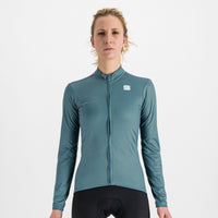 Sportful Checkmate W Thermal Jersey – berry blue beetle pompelmo