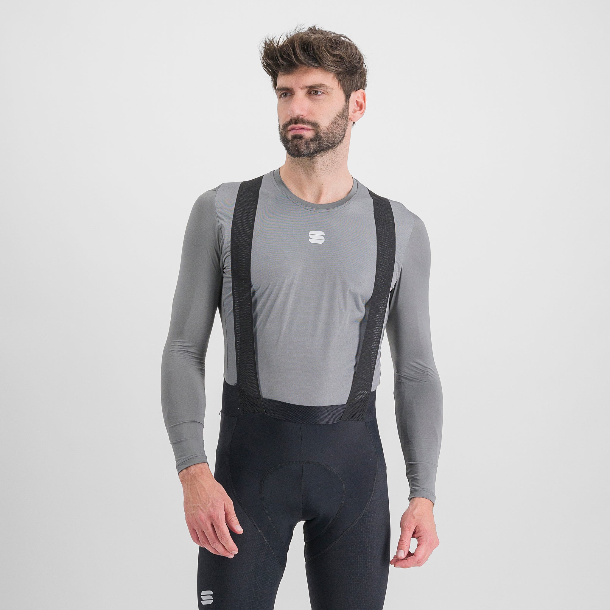 Sportful Fiandre Thermal Layer Long Sleeve – ash grey