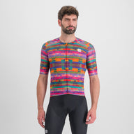 Sportful Glitch Bomber Jersey – multicolor pink