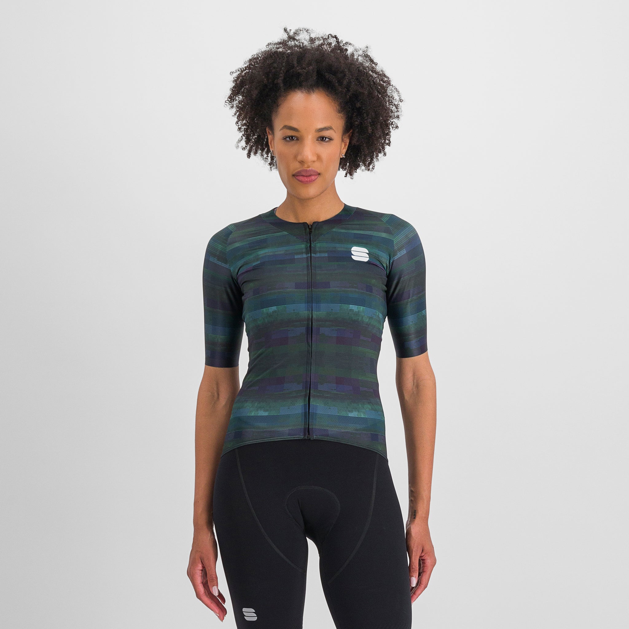 Sportful Glitch W Bomber Jersey – multicolor black