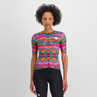Sportful Glitch W Bomber Jersey – multicolor pink