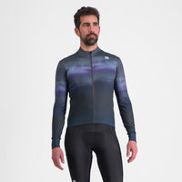 Sportful Flow Supergiara Thermal Jersey – galaxy blue black