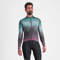 Sportful Flow Supergiara Thermal Jersey – huckleberry shrub green
