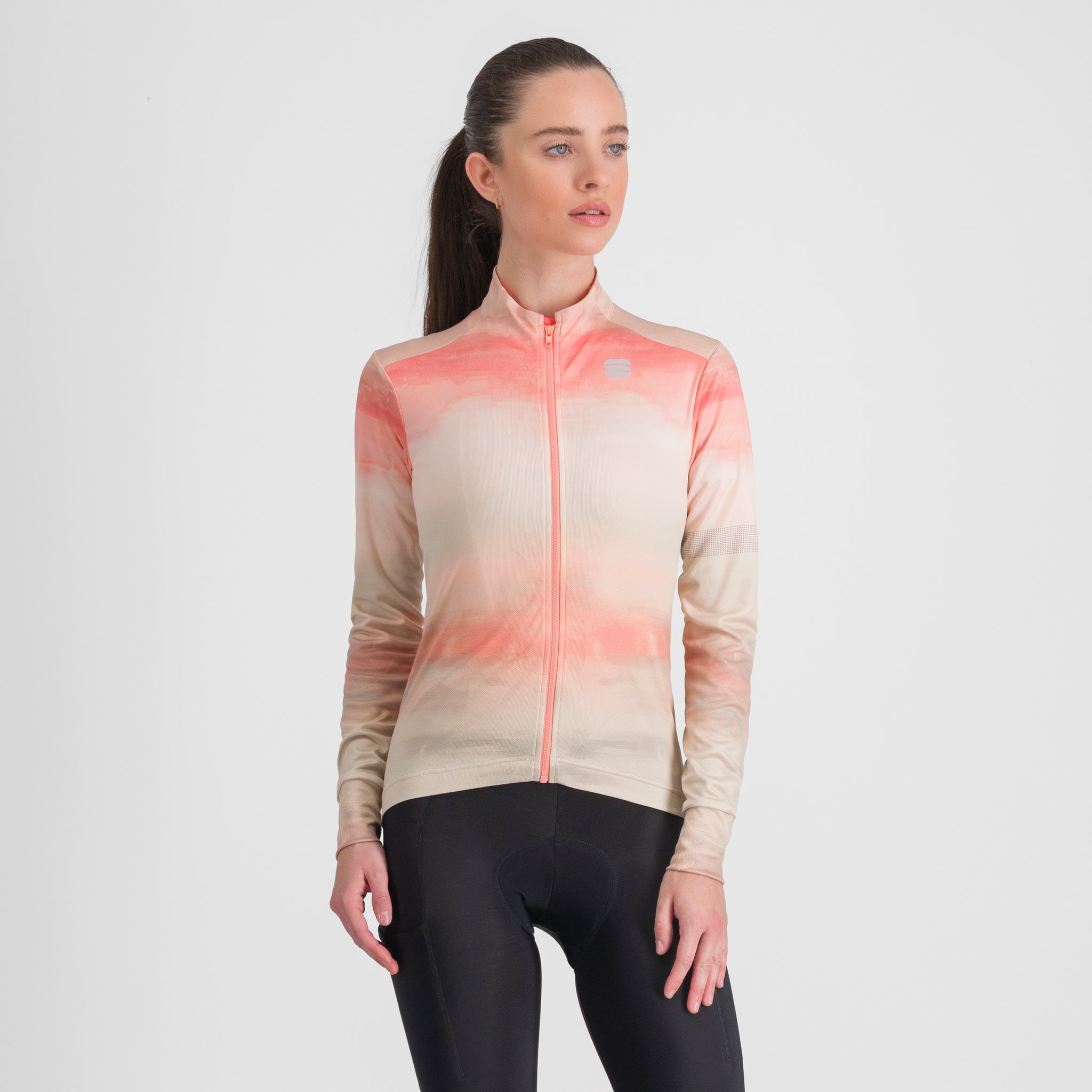 Sportful Flow Supergiara W Thermal Jersey – warm cement corallo