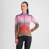 Sportful Flow Supergiara W Thermal Jersey – cayenna red pink