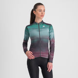 Sportful Flow Supergiara W Thermal Jersey – huckleberry shrub green