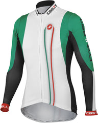 Castelli Monza Jersey - Mens – green/black/white